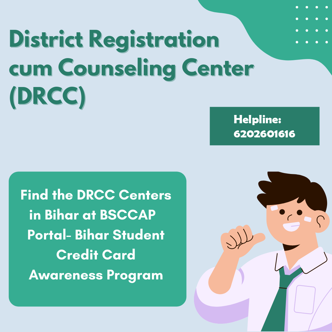 DRCC offices list in Bihar (District Registration and Counseling Center) DRCC offices list in Bihar (District Registration and Counseling Center)